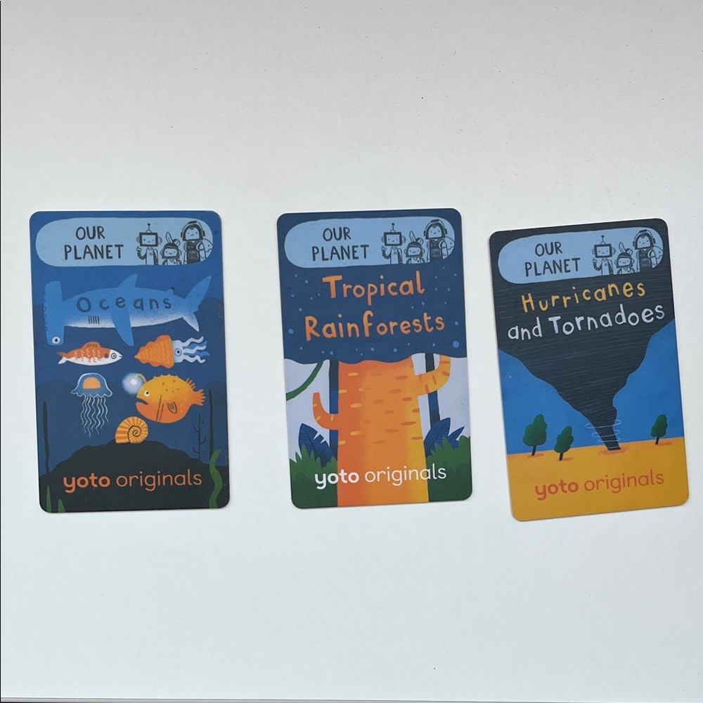 Yoto Originals Our Planet Card Set